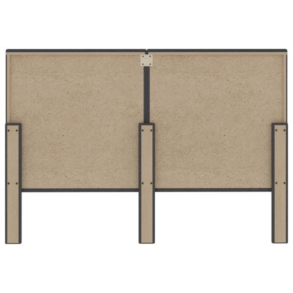 Boxspringbett Dunkelgrau Stoff 140x200 cm