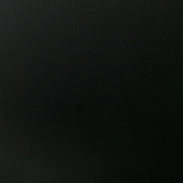 Drehbarer Bürostuhl Schwarz Bugholz und Kunstleder