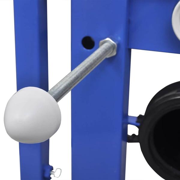 Wand-WC ohne Spülrand mit Einbau-Spülkasten Keramik Weiß
