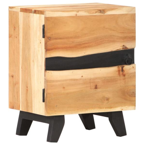 Nachttisch 40x30x51 cm Akazie Massivholz