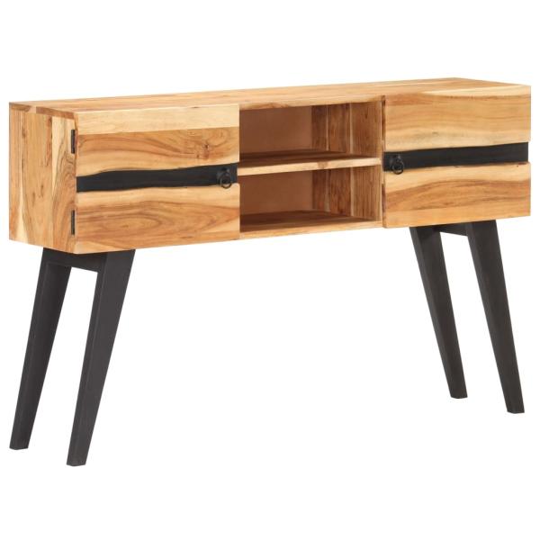 ARDEBO.de - Sideboard 120x30x75 cm Akazie Massivholz