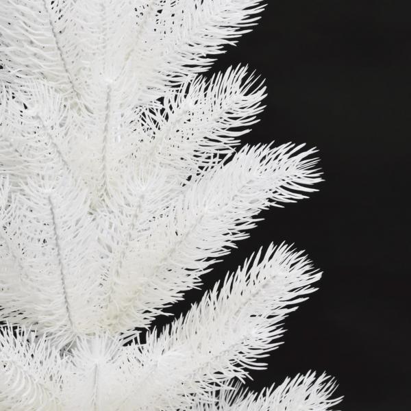 ARDEBO.de - Künstlicher Weihnachtsbaum Naturgetreue Nadeln Weiß 90 cm