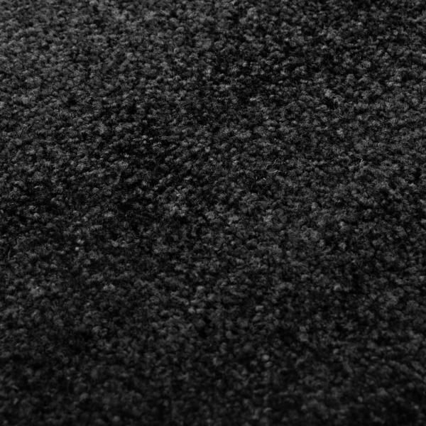Fußmatte Waschbar Schwarz 60x90 cm 