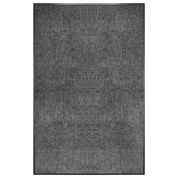 ARDEBO.de - Fußmatte Waschbar Anthrazit 120x180 cm 