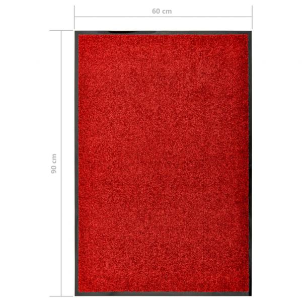 Fußmatte Waschbar Rot 60x90 cm 
