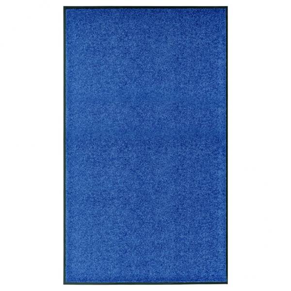 ARDEBO.de - Fußmatte Waschbar Blau 90x150 cm 