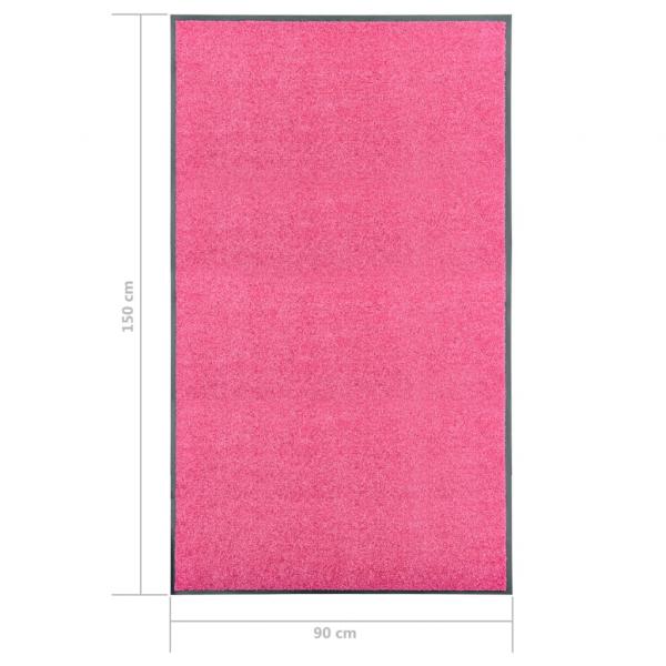 Fußmatte Waschbar Rosa 90x150 cm 