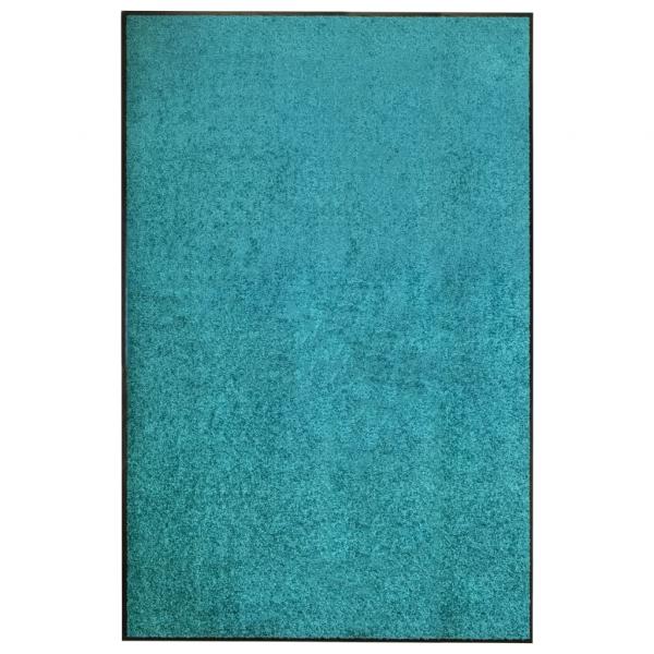 ARDEBO.de - Fußmatte Waschbar Cyan 120x180 cm 