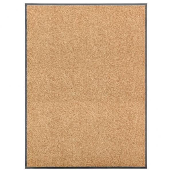ARDEBO.de - Fußmatte Waschbar Creme 90x120 cm