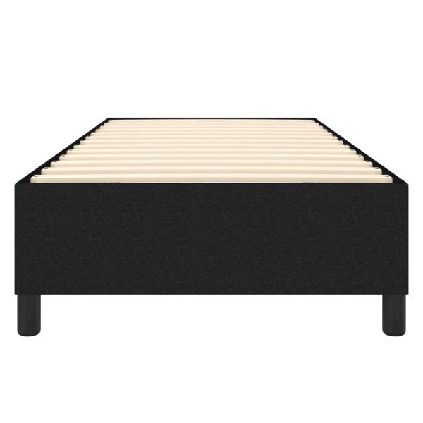 Bettgestell Schwarz 90x200 cm Stoff