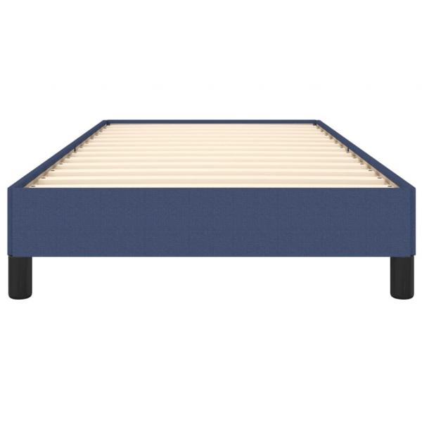 Bettgestell Blau 90x200 cm Stoff
