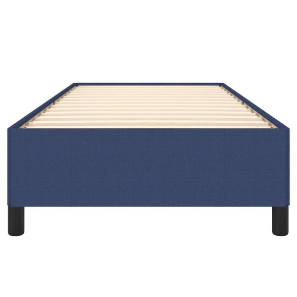 Bettgestell Blau 80x200 cm Stoff