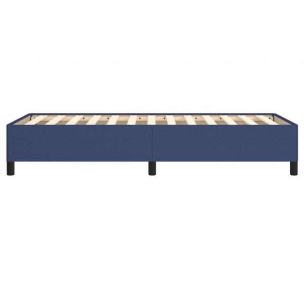 Bettgestell Blau 80x200 cm Stoff