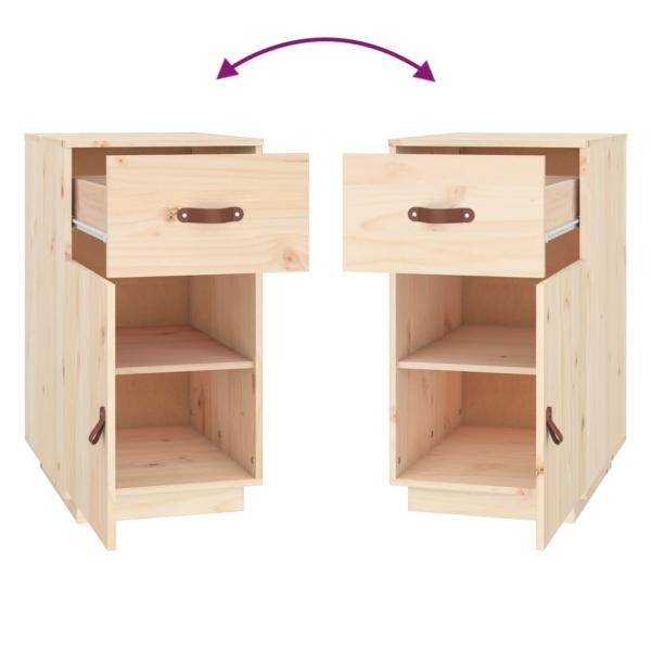 Schreibtisch-Schrank 40x50x75 cm Massivholz Kiefer