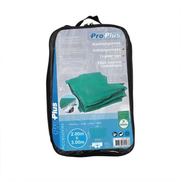 ProPlus Feines Anhängernetz mit elastischer Schnur 2 x 3 m 340774