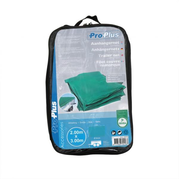 ProPlus Feines Anhängernetz mit elastischer Schnur 2 x 3 m 340774