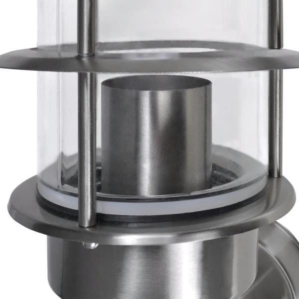 ARDEBO.de - Patio Wandleuchte Edelstahl  