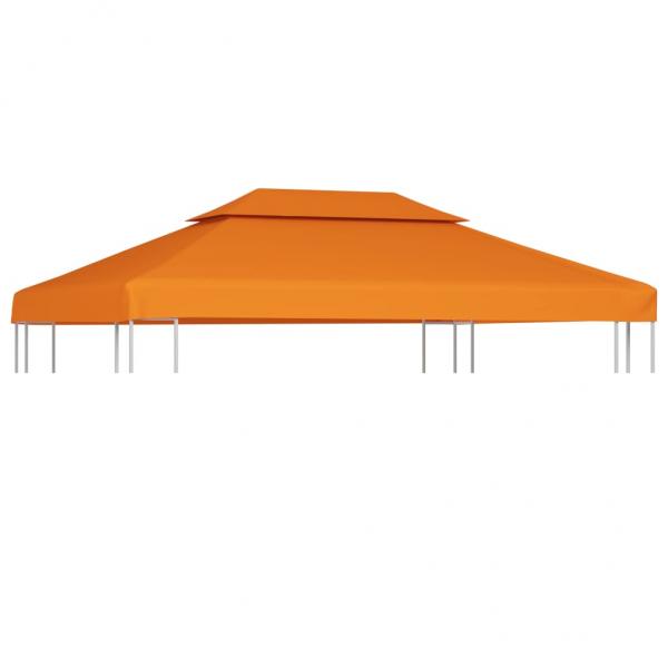 ARDEBO.de - Pavillon-Ersatzdach 310 g/m² Orange 3x4 m 