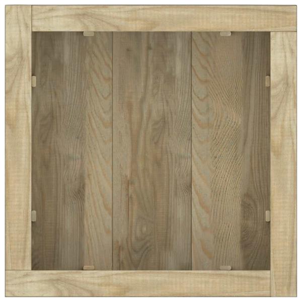 Hochbeet 50x50x40 cm Holz Quadratisch