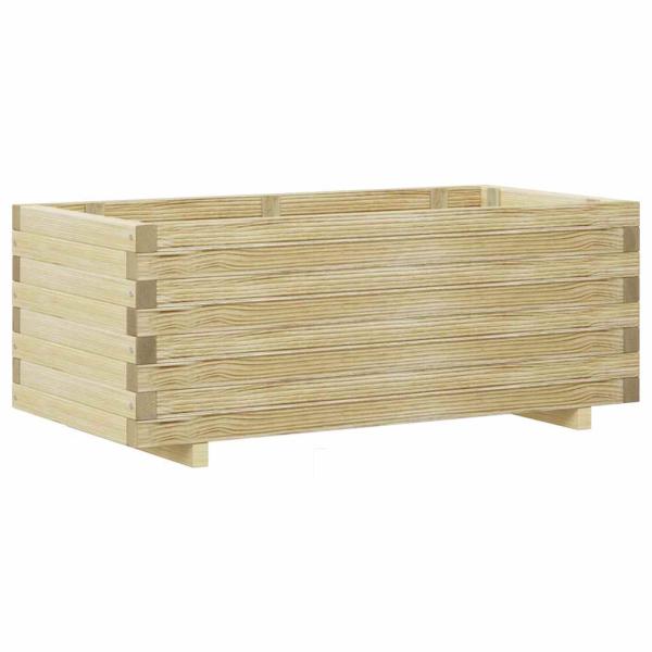Hochbeet 100x50x40 cm Holz Rechteckig