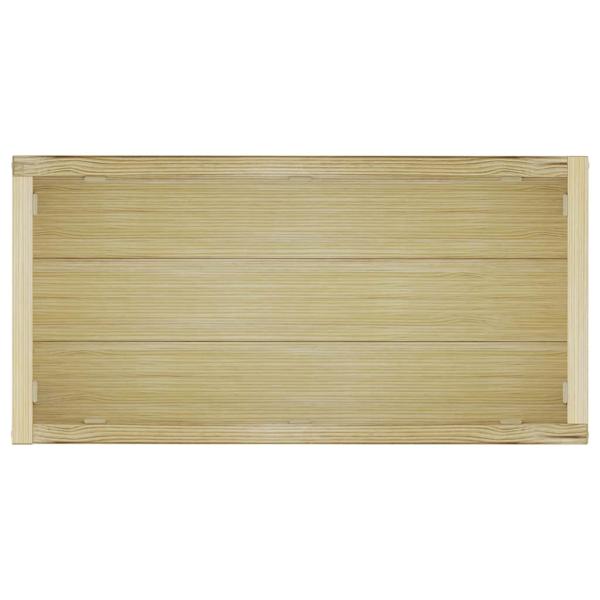 Hochbeet 100x50x40 cm Holz Rechteckig