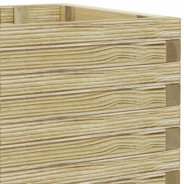 Hochbeet 100x50x40 cm Holz Rechteckig