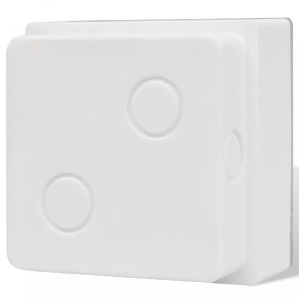2 x LED Boden-Einbauleuchte 100 x 100 x 68 mm 