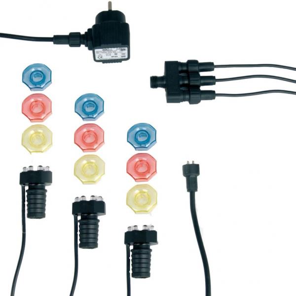 Ubbink Unterwasser-Teichleuchte MiniBright 3x8 LED 1354019