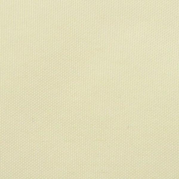 Sonnensegel Oxford-Gewebe Quadratisch 3,6x3,6 m Creme 