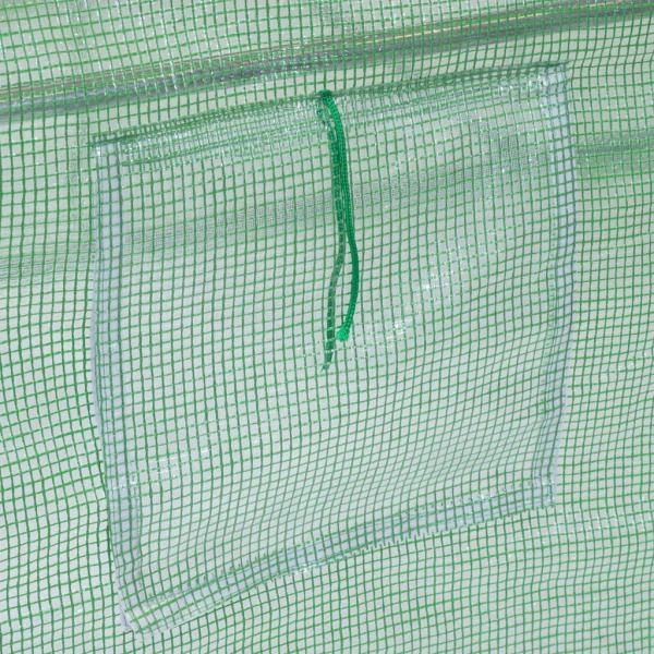 Nature Gewächshaus 3,5x2x2 m Grün