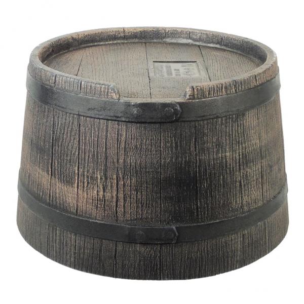 ARDEBO.de - Nature Ständer für Regentonne mit Holzoptik 45 x 28,5 cm Braun 