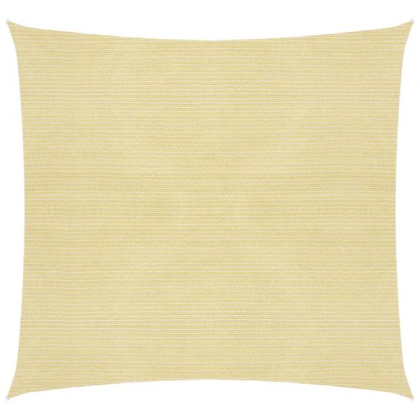 Sonnensegel HDPE Quadratisch 2 x 2 m Beige