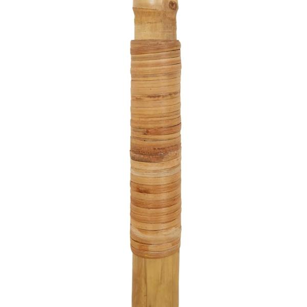 Bambus-Sonnenschirm mit Bananenblatt-Dach 210 cm