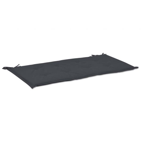 Gartenbank-Auflage Anthrazit 100x50x3 cm Oxford-Gewebe