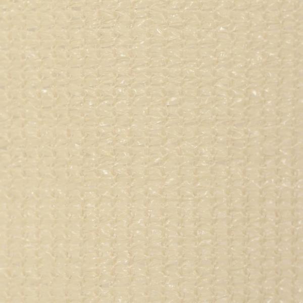 ARDEBO.de - Außenrollo 120 x 230 cm Cremeweiß