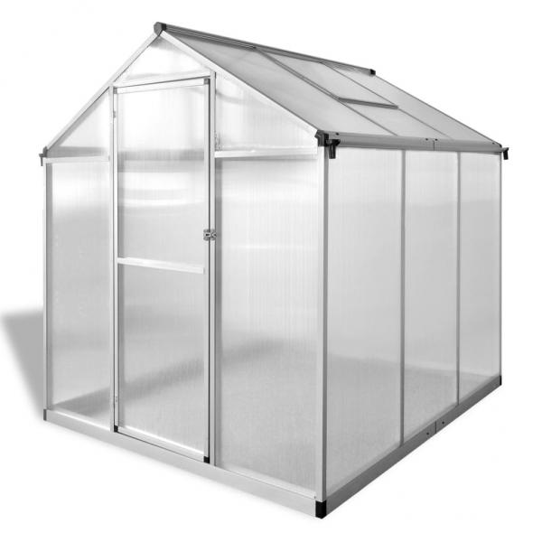 Gewächshaus Verstärkt Aluminium 3,46 m³