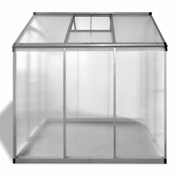 Gewächshaus Verstärkt Aluminium 3,46 m³