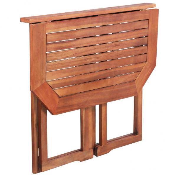 2-tlg. Bistro-Set Akazie Massivholz