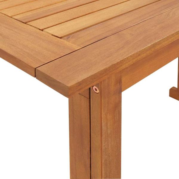 Bistrotisch 90x50x75 cm Akazie Massivholz