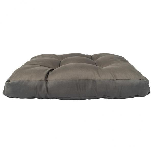 Palettenkissen Grau 58x58x10 cm Stoff