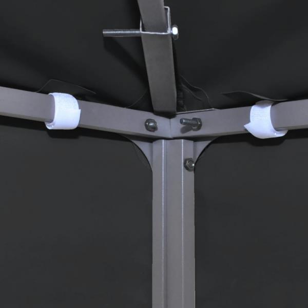 Pavillondach 310 g/m² 3x3 m Grau 