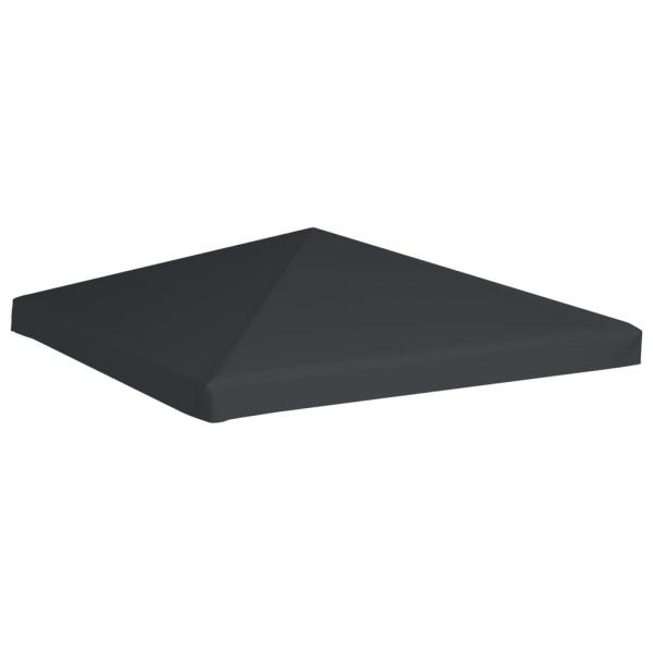 Pavillondach 310 g/m² 3x3 m Grau 