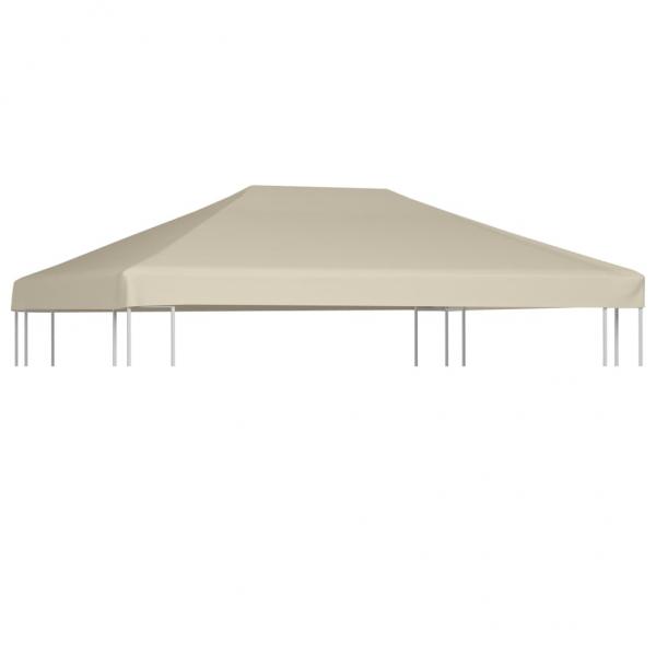 ARDEBO.de - Pavillondach 310 g/m² 4×3 m Beige 
