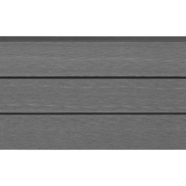 Ersatz-Zaunbretter 9 Stk. WPC 170 cm Grau
