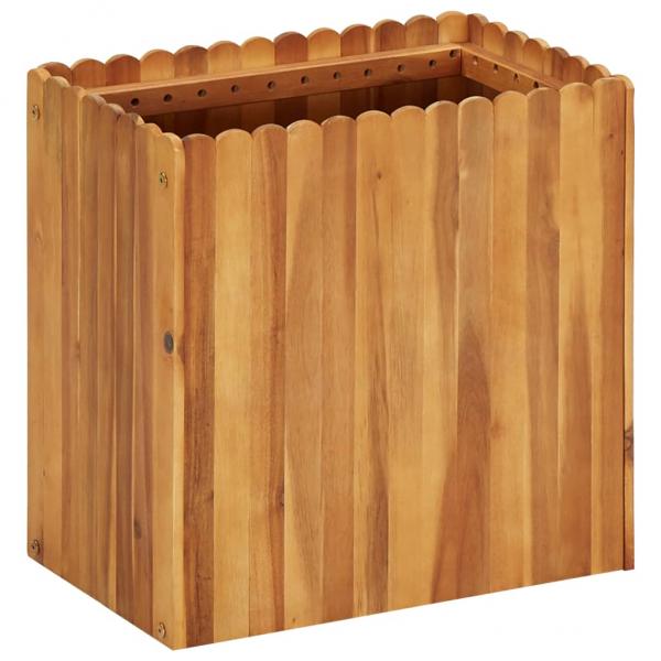 ARDEBO.de - Garten-Hochbeet 50 x 30 x 50 cm Massivholz Akazie