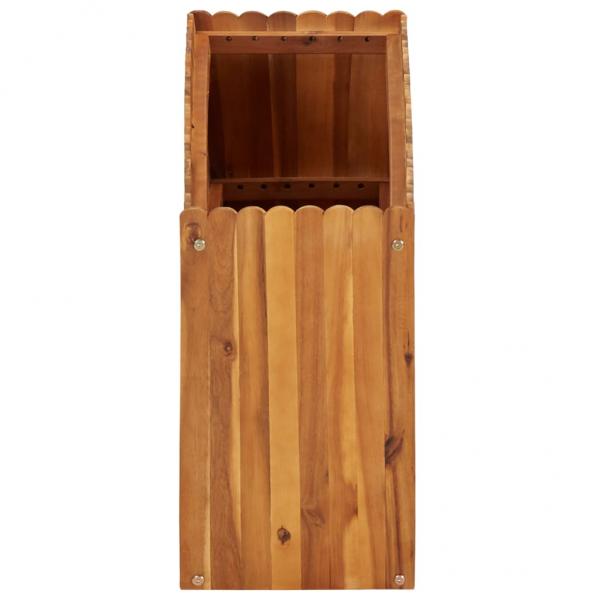 Garten-Hochbeet 100 x 30 x 50 cm Massivholz Akazie