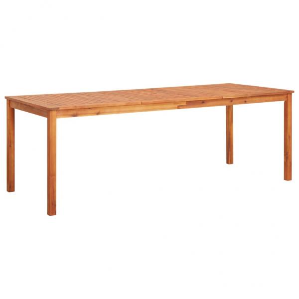 ARDEBO.de - Gartentisch 215x90x74 cm Akazie Massivholz