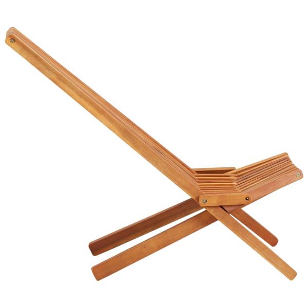 ARDEBO.de - Garten-Liegestuhl Klappbar Massivholz Akazie