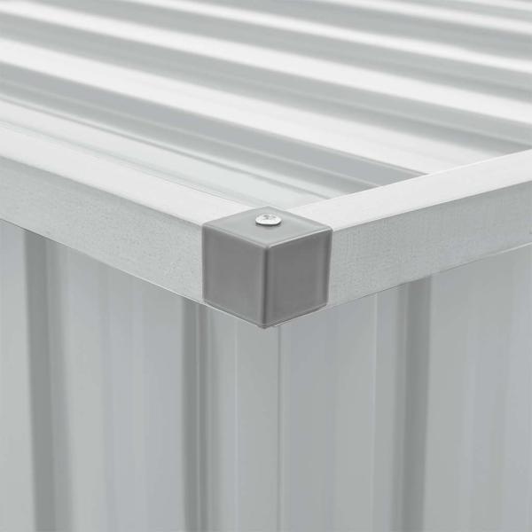 Gartenbox Grau 129x67x65 cm