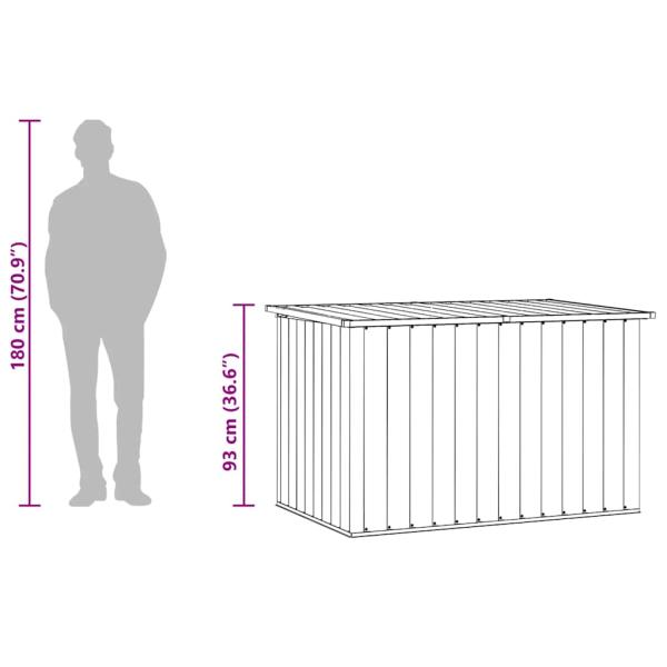 Gartenbox Grau 149x99x93 cm
